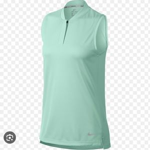Womens Dri-Fit Modern Blade Collar Sleeveless Size XS Ladies top tank Golf